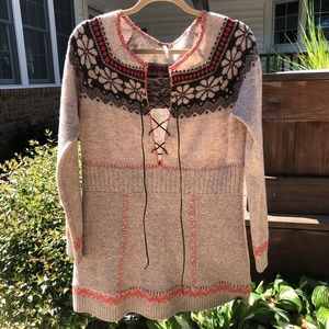 Free People sweater tunic